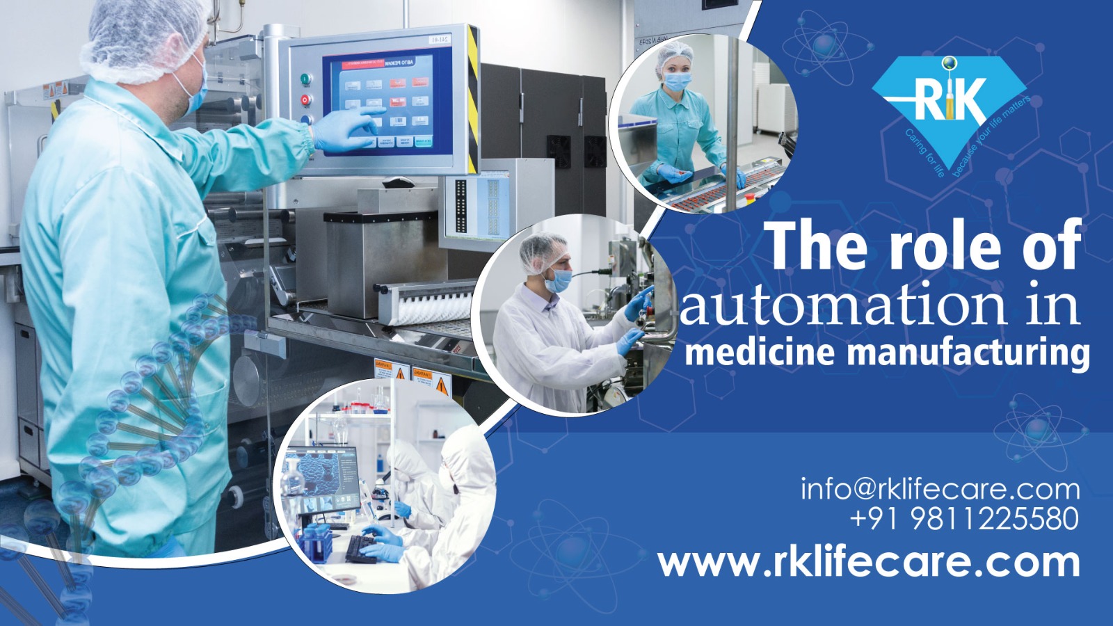The Role of Automation in Medicine Manufacturing